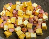 厚揚げとスナップエンドウのオイスター炒め作り方7写真