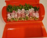 豚肉と豆苗のレンジ蒸し作り方3写真