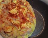 薩摩芋と蓮根のカリッとベーコンチーズピザ作り方6写真