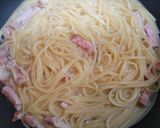 簡単昼食夕飯!手抜きワンパンジェノベーゼパスタ作り方3写真