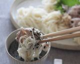 玄米甘酒で豚しゃぶ黒胡麻そうめん作り方3写真