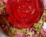 手越くん誕生日☆バラゼリーコーヒーケーキ作り方32写真