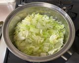 ゆでキャベツとナッツのよだれ鶏作り方1写真