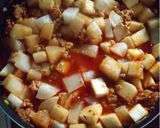 絶品！麻婆豆腐ごえの麻婆大根！作り方4写真