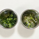 にんにくダレで濃厚!サーモンのポキ丼作り方4写真