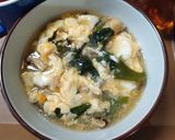 たんぱく質とワカメのあんかけそば作り方6写真