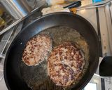 肉肉しい目玉焼きハンバーグ作り方11写真