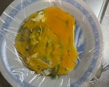 レンジクリーミー梅トマト味オムライス弁当作り方10写真