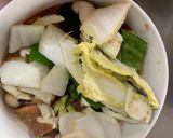 根菜茄子白菜簡単レモンデミ味温野菜サラダ作り方16写真