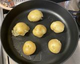 究極の貧乏飯！じゃがいもを蒸して焼いただけ作り方5写真