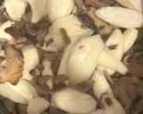 マコモタケとキノコの炊き込みご飯作り方5写真