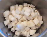 かぶの和風ポタージュ（離乳食などにも）作り方1写真