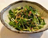 超簡単おいしい！水菜とツナの和風サラダ作り方3写真