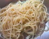すりごまのペペロンチーノ作り方4写真