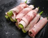 レンジで簡単！焼かない☆肉巻きオクラのチーズ焼き作り方2写真