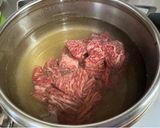 ウズベキスタン♡牛肉冷やし麺・ノリン作り方1写真