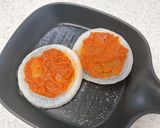 新玉ねぎのトースターピザ作り方2写真