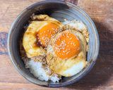 超簡単⭐️時短⭐️リピ確目玉焼き丼作り方4写真