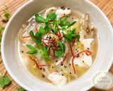 【豆腐のミニマルスープ🥣】温かい🌿胃にやさしい♪作り方3写真