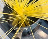 鶏もも肉とほうれん草、きのこのパスタ🍝作り方7写真