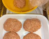デミきのこ煮込みチーズｉｎハンバーグ作り方5写真