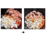 こっくり美味しい洋風黒豆煮☆フェイジョアーダ作り方3写真