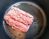 簡単夕飯昼食！かぼちゃ味噌そぼろ煮丼副菜おつまみ作り方3写真