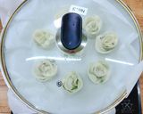 薔薇蒸し餃子　野菜添え作り方8写真