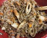 ごぼうとまぐろフレークのきんぴら風♪作り方5写真