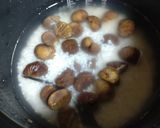 ☆むき甘栗で簡単ほくほく栗ご飯☆作り方3写真