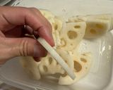 シャキシャキうまうま！甘辛ごぼう蓮根作り方1写真