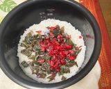 金時草の炊き込みご飯作り方11写真