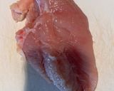 レンジで作る鶏むねとキュウリの中華和え作り方1写真