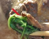 ベビーリーフしゃぶしゃぶ。作り方1写真