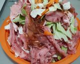 切って味付け蒸すだけ豚肉と野菜の味噌味タジン鍋作り方3写真