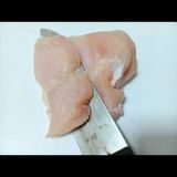 漬け時間15分！鶏むね肉の塩麹西京焼き作り方1写真