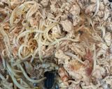 節約レシピ*豚肉ともやしの旨辛スタミナ炒め作り方5写真