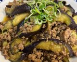 お茄子とひき肉のスパイシー炒め作り方6写真