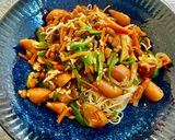 梅ポン生姜の納豆麹②のそうめんチャンプルー作り方6写真