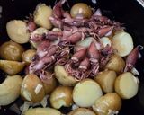 ホタルイカと新じゃがのバター醤油炒め作り方2写真