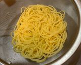 梅と山芋の味噌風味パスタ作り方2写真