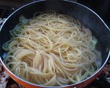 白菜とアンチョビと塩昆布のシンプルパスタ作り方9写真