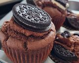 オレオのチョコカップケーキ☆バレンタイン作り方2写真