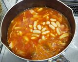 白いんげん豆の簡単おいしいトマトスープ作り方5写真