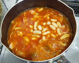 白いんげん豆の簡単おいしいトマトスープ作り方5写真