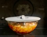 ワンボールレンジ、海老チリ作り方4写真