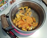 かぼちゃと豆腐の中華スープ作り方1写真