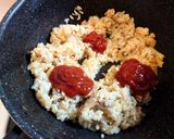 パックごはんでオムライス作り方5写真