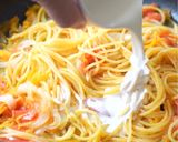 キャロットクリームパスタ作り方5写真