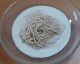 冷製カルボナーラ風そうめん作り方2写真